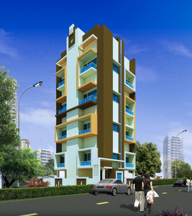 completed appartment project at manish nagar-min